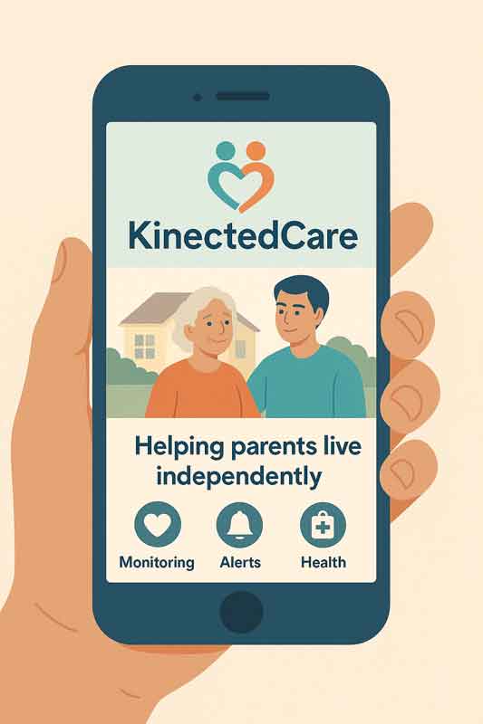 an image of a stylized mobile phone mockup